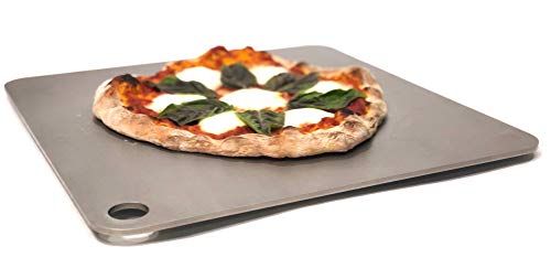 THERMICHEF by Conductive Cooking Square Pizza Steel (3/8' Deluxe Version, 14'x14' Square)