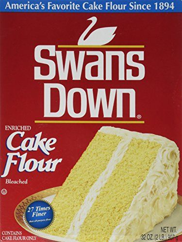 Swans Down, Αλεύρι για κέικ, 32oz Box (Pack of 2)